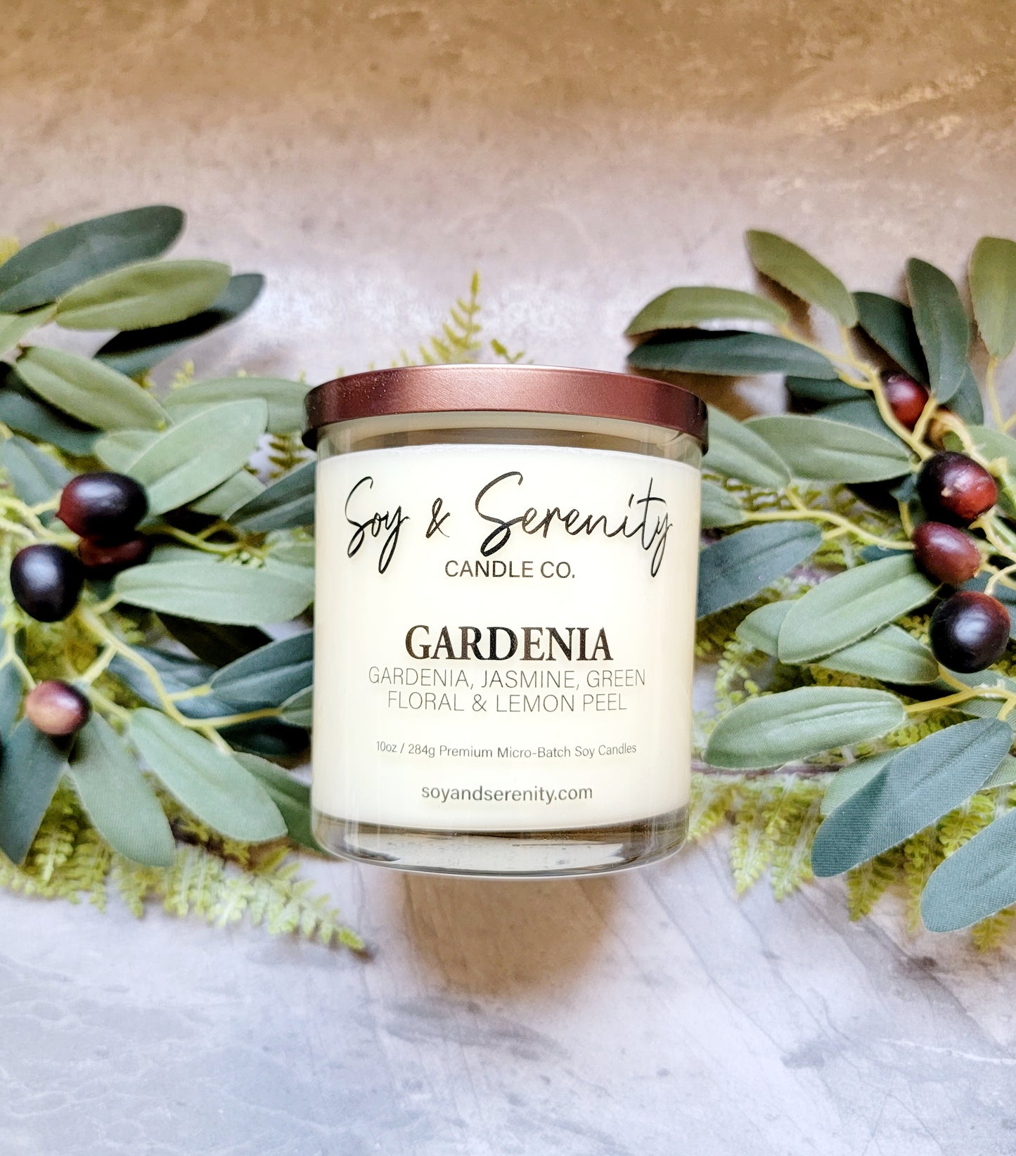 Gardenia Soy Candle