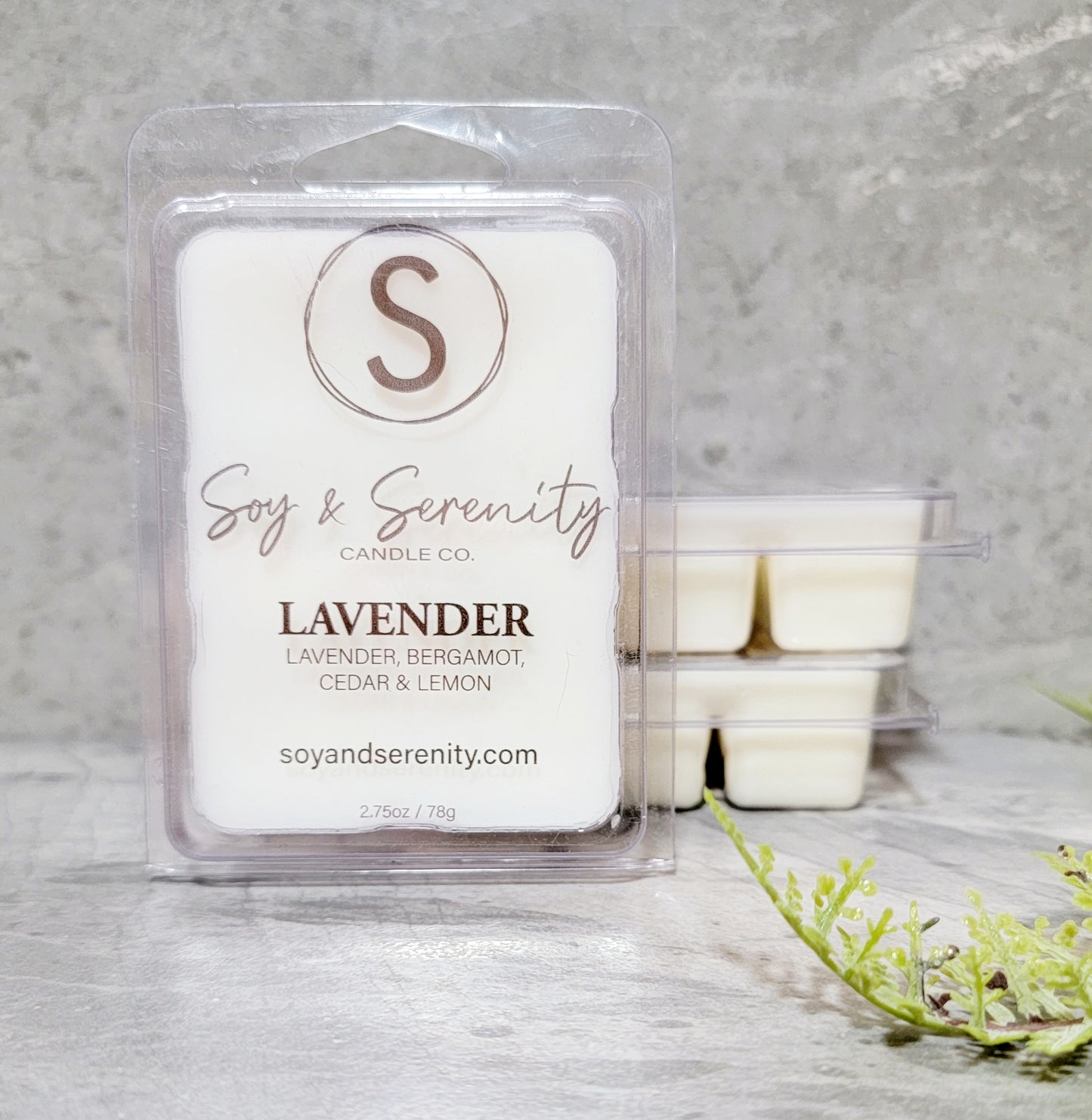 Lavender Wax Melt | Lavender • Bergamot • Cedar • Lemon | Soy & Serenity