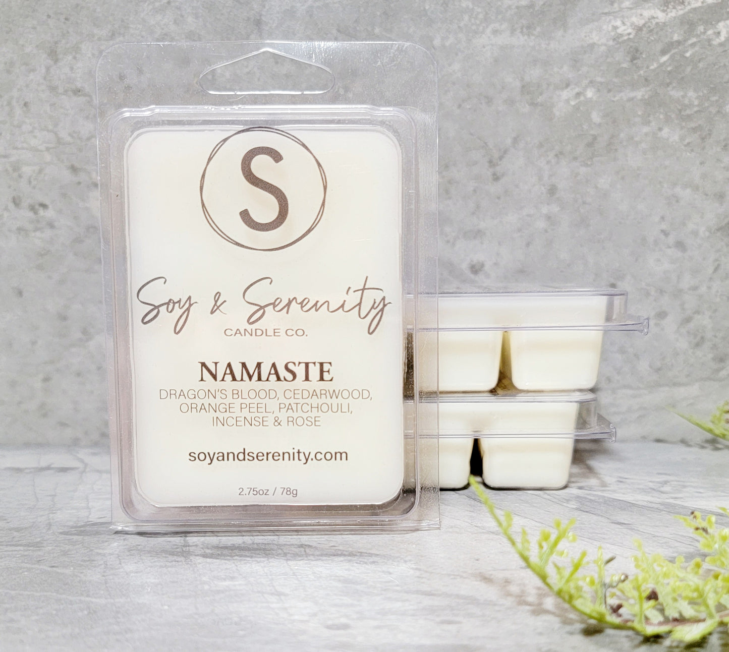 Namaste Wax Melt | Dragon’s Blood • Cedarwood • Patchouli | Soy & Serenity