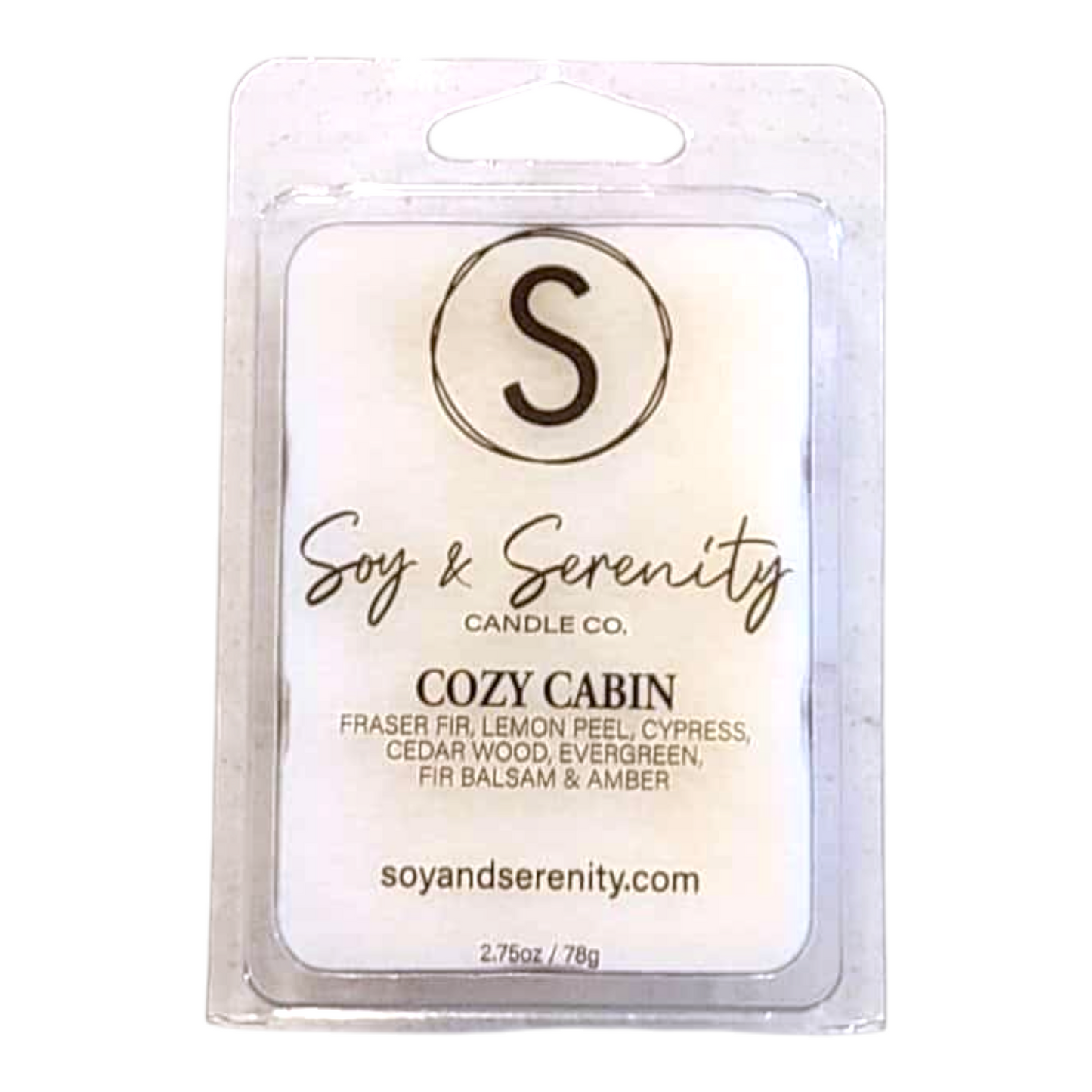 Soy wax melts with pine, fir balsam, cedar, and cypress notes on a white background, non toxic soy wax melts.