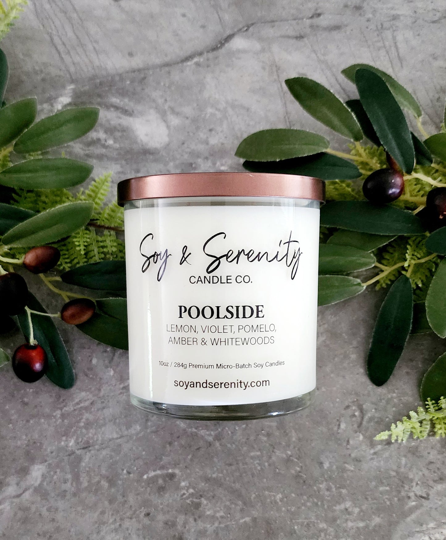Poolside Soy Candle