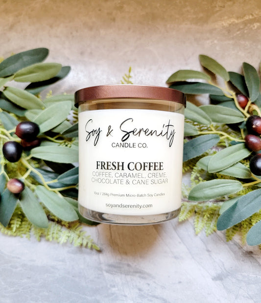 Fresh Coffee Soy Candle