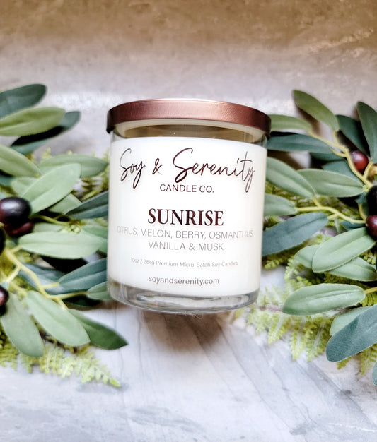Sunrise Soy Candle