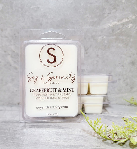 Grapefruit & Mint Wax Melt