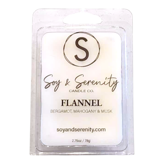 Soy wax melts with bergamot and mahogany notes on a white background, non toxic soy wax melts.