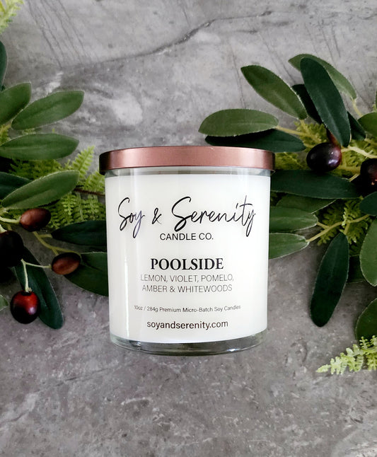 Poolside Soy Candle