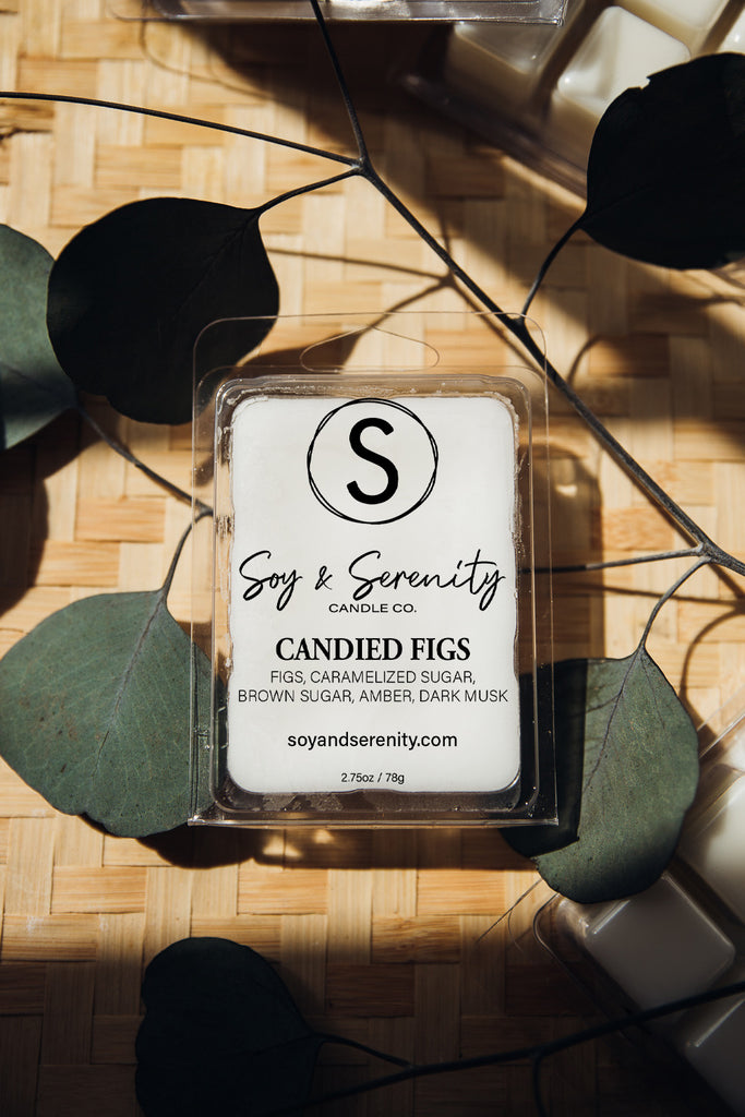 This candle is for our sweet + sugary candle lovers. It's a homemade fig dessert for Fall gatherings with caramelized sugar for that warm, cozy feel in your home!