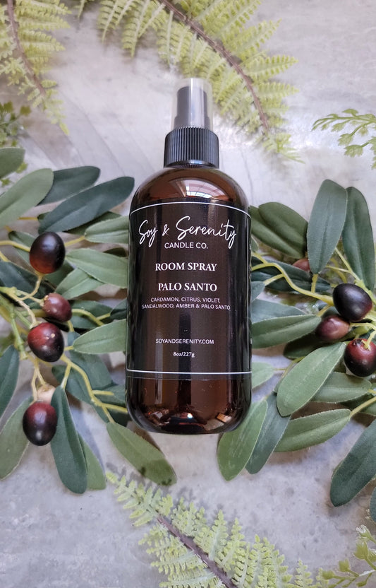 Ground yourself in this calming, cleansing aroma of Palo Santo. Palo Santo is a tree native to South America traditionally used for medicinal and therapeutic purposes. It is also said to have properties that clear negative energy and promote well-being. This trendy, highly requested scent captures the clean woodiness of Palo Santo.